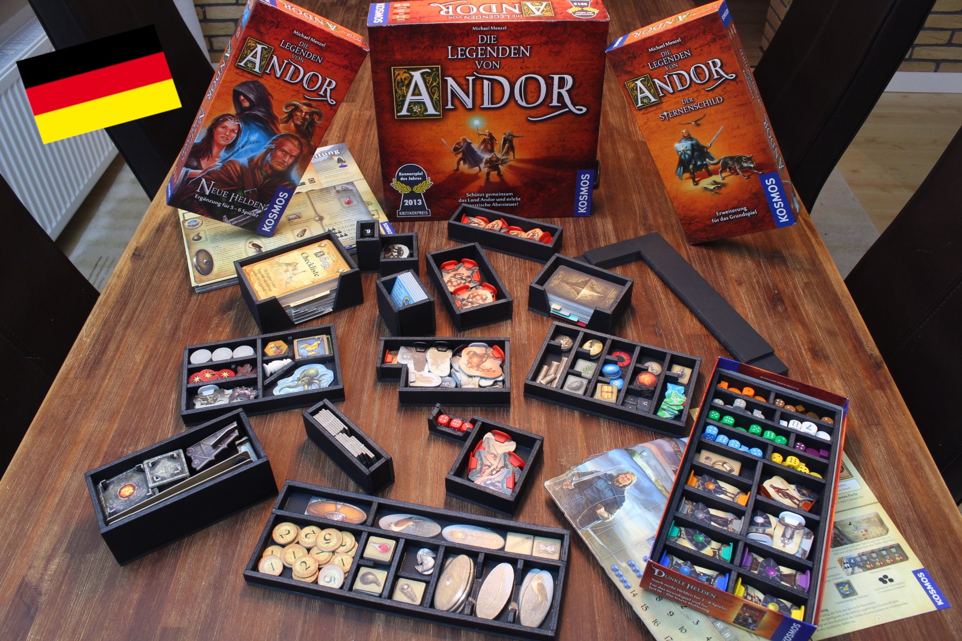 Inlay Blueprint for the Legends of Andor Part 1, the Star Shield ...