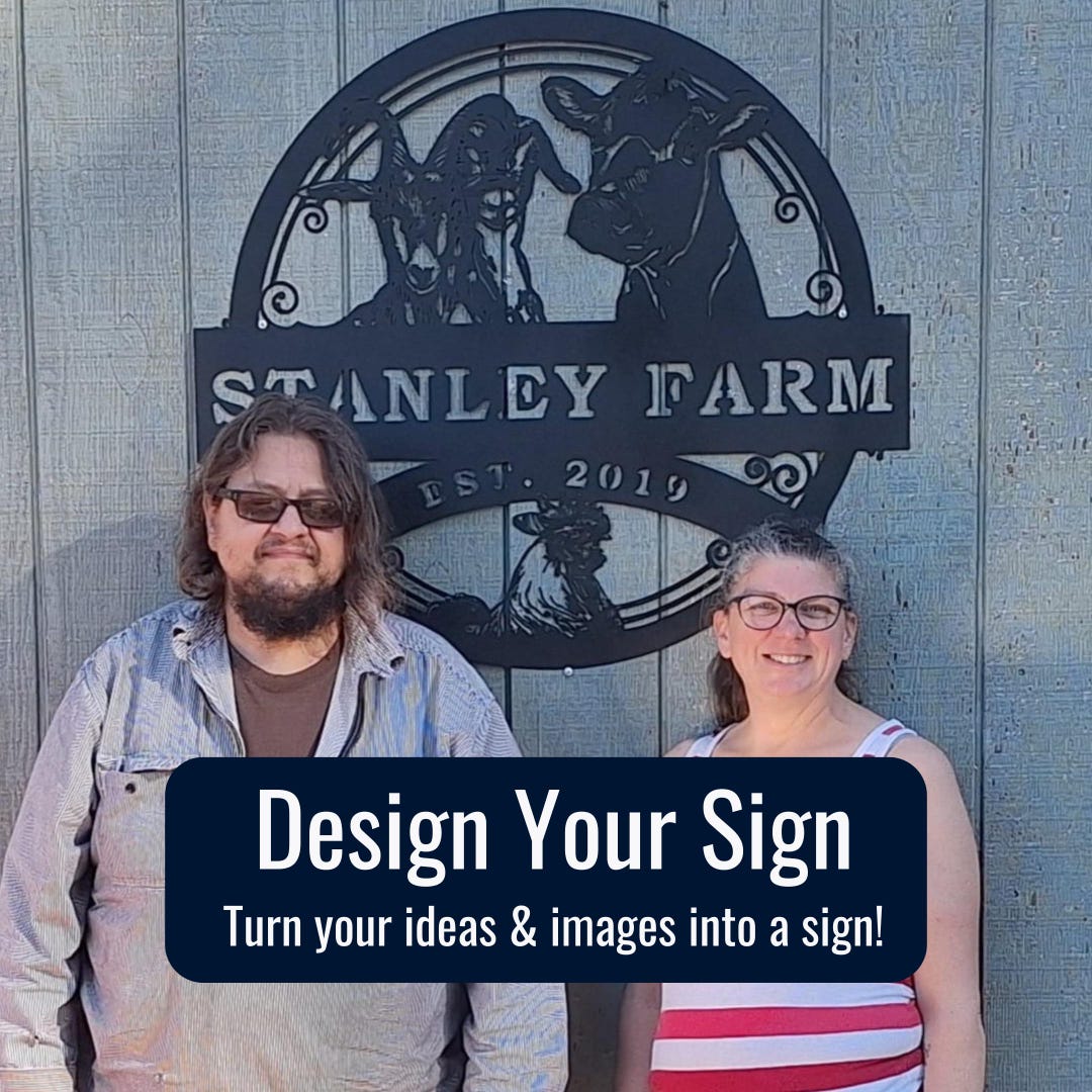 Create Your Own Custom Metal Sign - Personalized 16-gauge Steel Sign ...