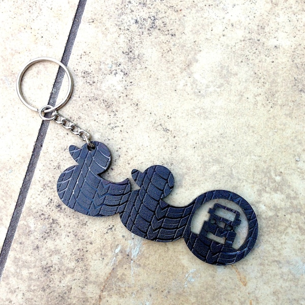 DIGITAL TREAD Duck Duck Beep keychain