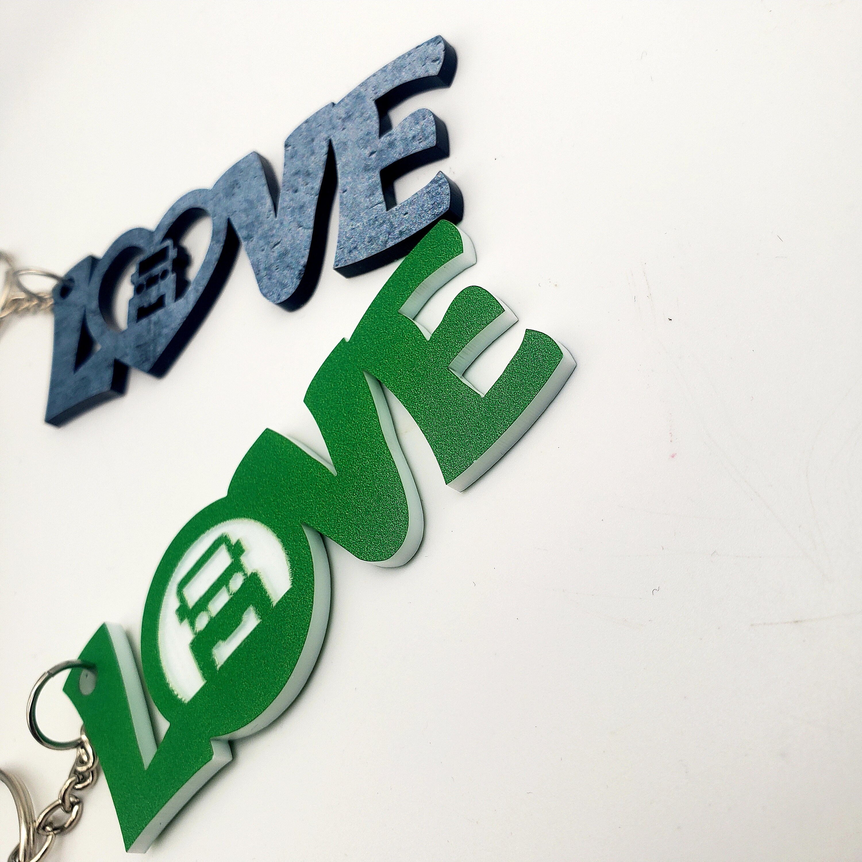 DIGITAL TREAD SUV Keychain File - Heart Key Chain Cut Design - Beep ...