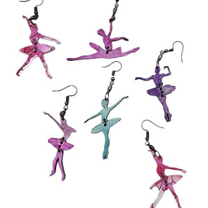 DIGITAL Stacked Versions ONLY Ballet Dancer Ballet Dangle Dancing Earring BUNDLE File