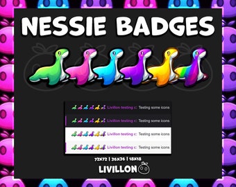 APEX LEGENDS Nessie Sub/Bit Badges - Twitch, Discord and YouTube