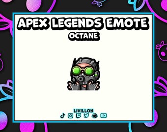 APEX LEGENDS Octane Emote - Twitch, Discord and YouTube