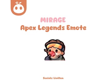 APEX LEGENDS Mirage Clown Emote - Twitch, Discord and YouTube