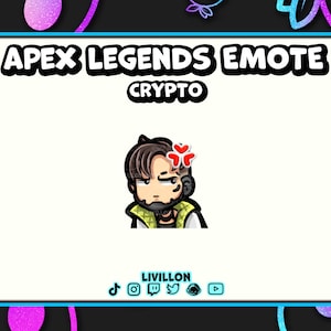 APEX LEGENDS Crypto Emote - Twitch, Discord and YouTube