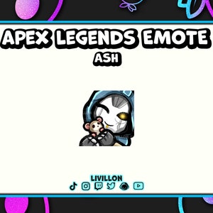 APEX LEGENDS Ash Emote - Twitch, Discord and YouTube