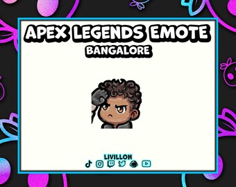APEX LEGENDS Bangalore Emote - Twitch, Discord i YouTube