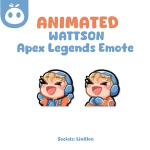 Apex Legends Wattson Animated Emote - Twitch, Discord and YouTube
