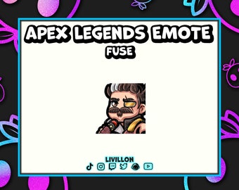 APEX LEGENDS Fuse Emote - Twitch, Discord and YouTube