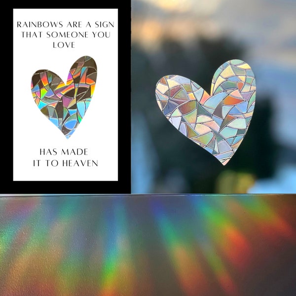 FUNERAL KEEPSAKE for Guests in bulk | Unique Funeral Gifts | Bereavement Favors | Funeral Thank You | Window Prism
