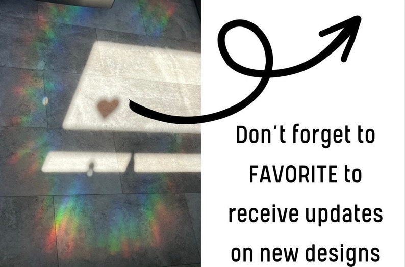 RAINBOW STARS prism suncatcher, sun catcher decal, rainbow maker sticker, rainbow window cling, rainbow prism, sun catcher for car image 9