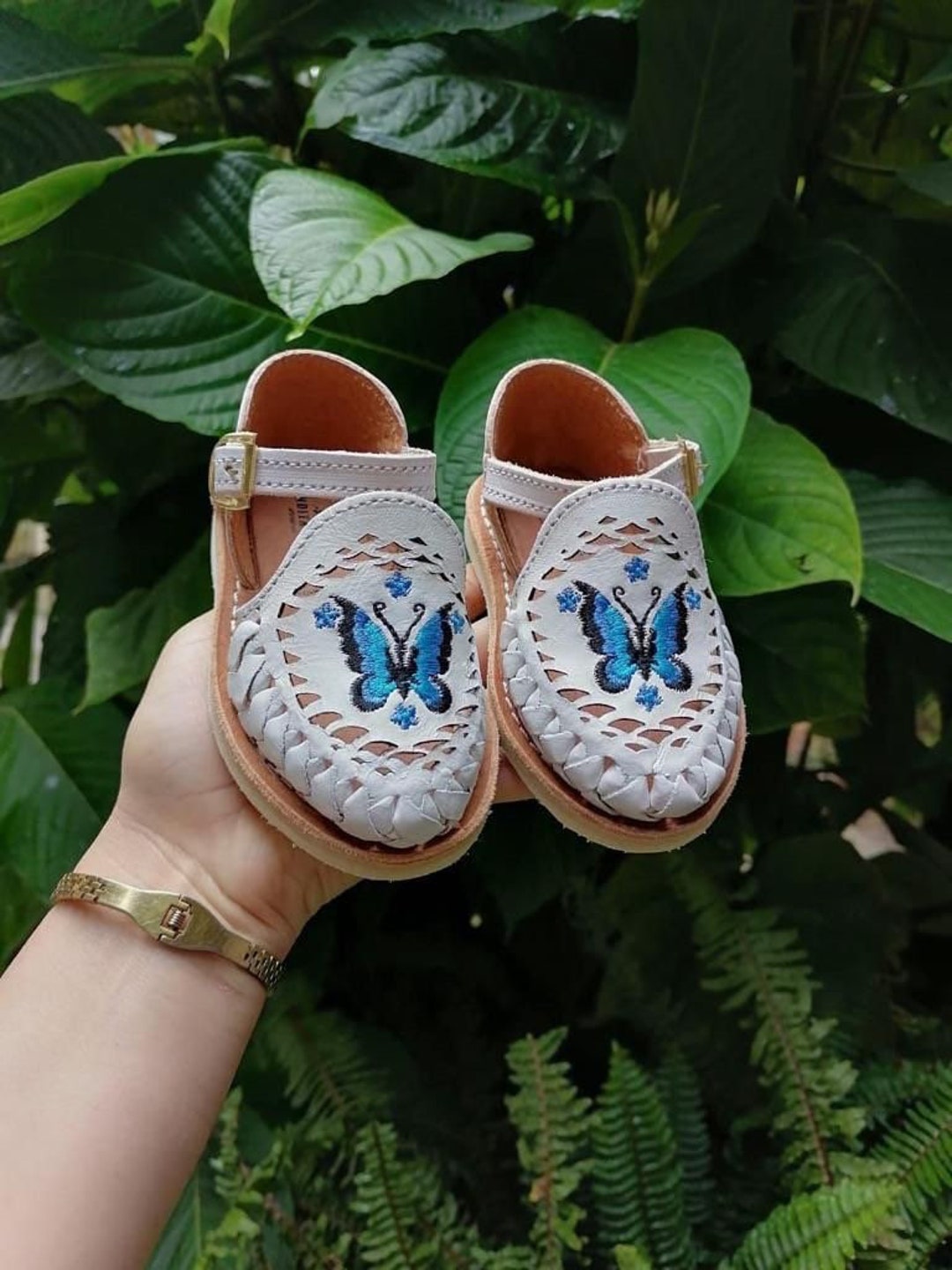 huaraches mexicanos para niñas