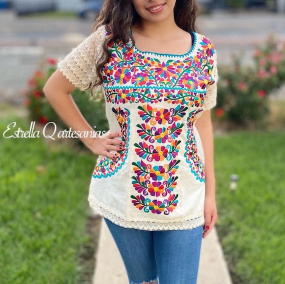 Blusa mejicana hotsell