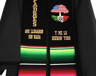 Mexican Graduation Stole,Personalized Mexican Graduation Stole,Mexican Serape Stole,Graduation Sash,Mexican Class of 2026 Stole,mexican sash