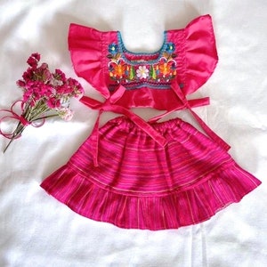 Mexican baby girl outfit Red/Mexican baby dress/Mexican baby dress/baby fiesta one/Mexican baby outfit/Mexican baby fiesta clothes