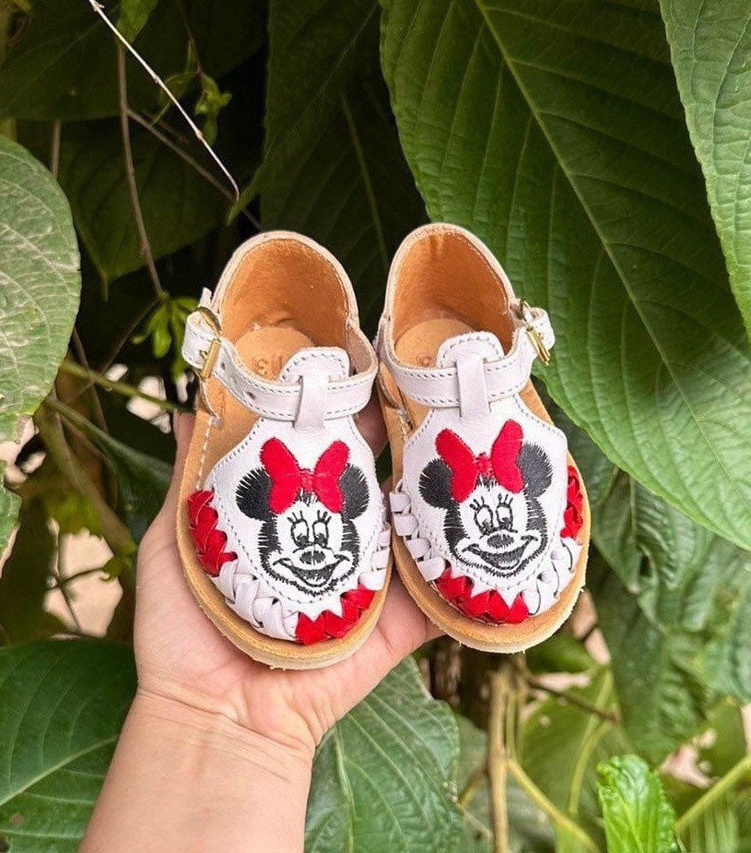 Huaraches Minnie huaraches Para Bebes Y Ninas huaraches Para Bebes zapatos Para Ninas huaraches Mexicanos Para Bebes Y Ninas Etsy Australia