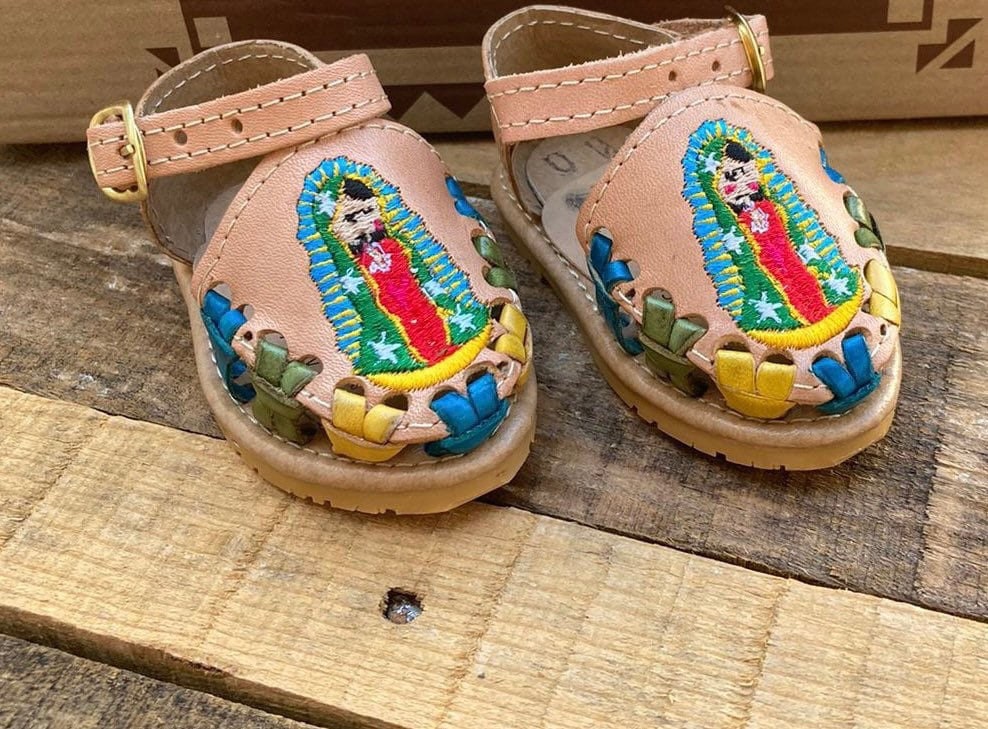 Huaraches de tela outlet para bebe