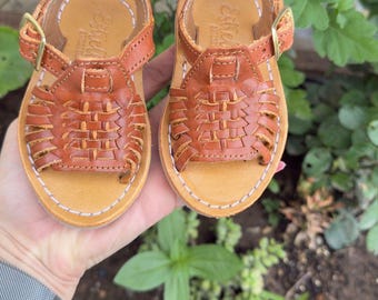Leather sandals for babys/Mexican huaraches for babys/Huaraches for toddlers/Leather sandals for children/Mexican huaraches for Children’s