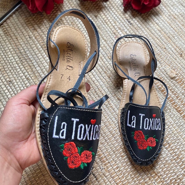 ladies huarache sandals