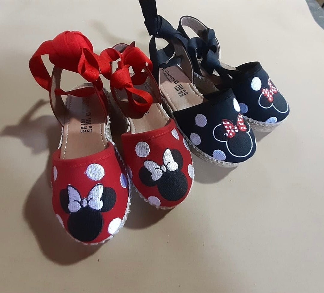 Minnie Mouse Zapatos /huarache Sandal for Baby / Mexican Sandals for