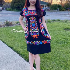Vestido Tipico Mexicano Etsy