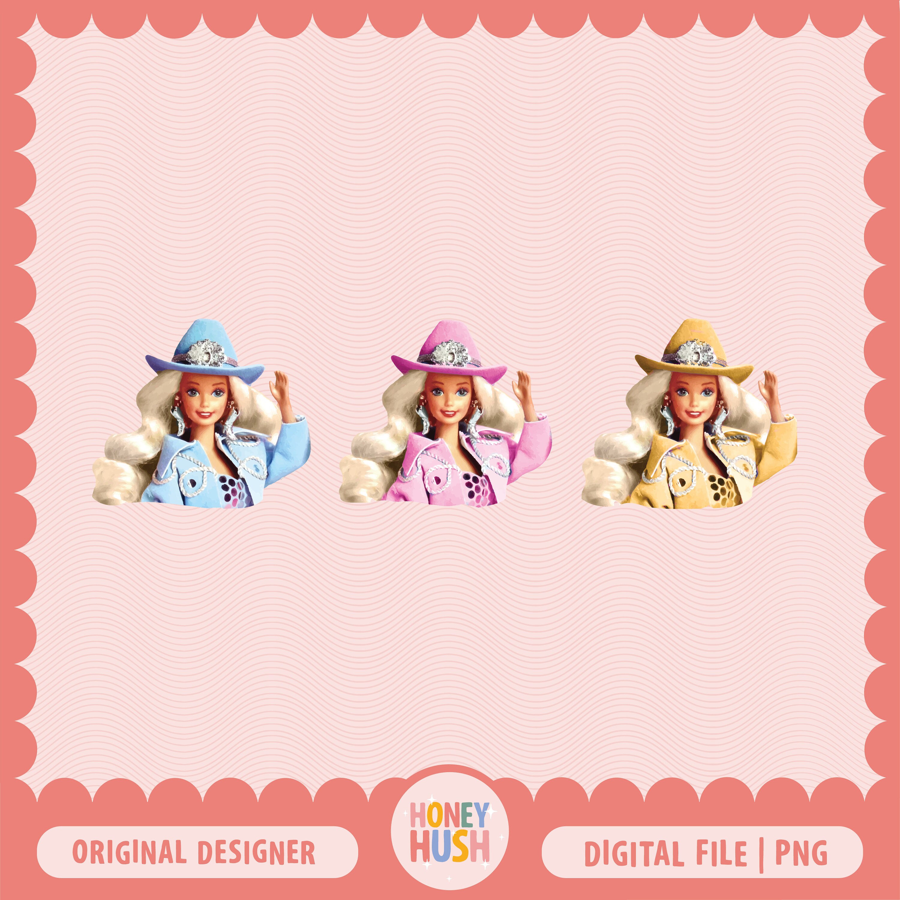 Cowgirl barbie 90s sales