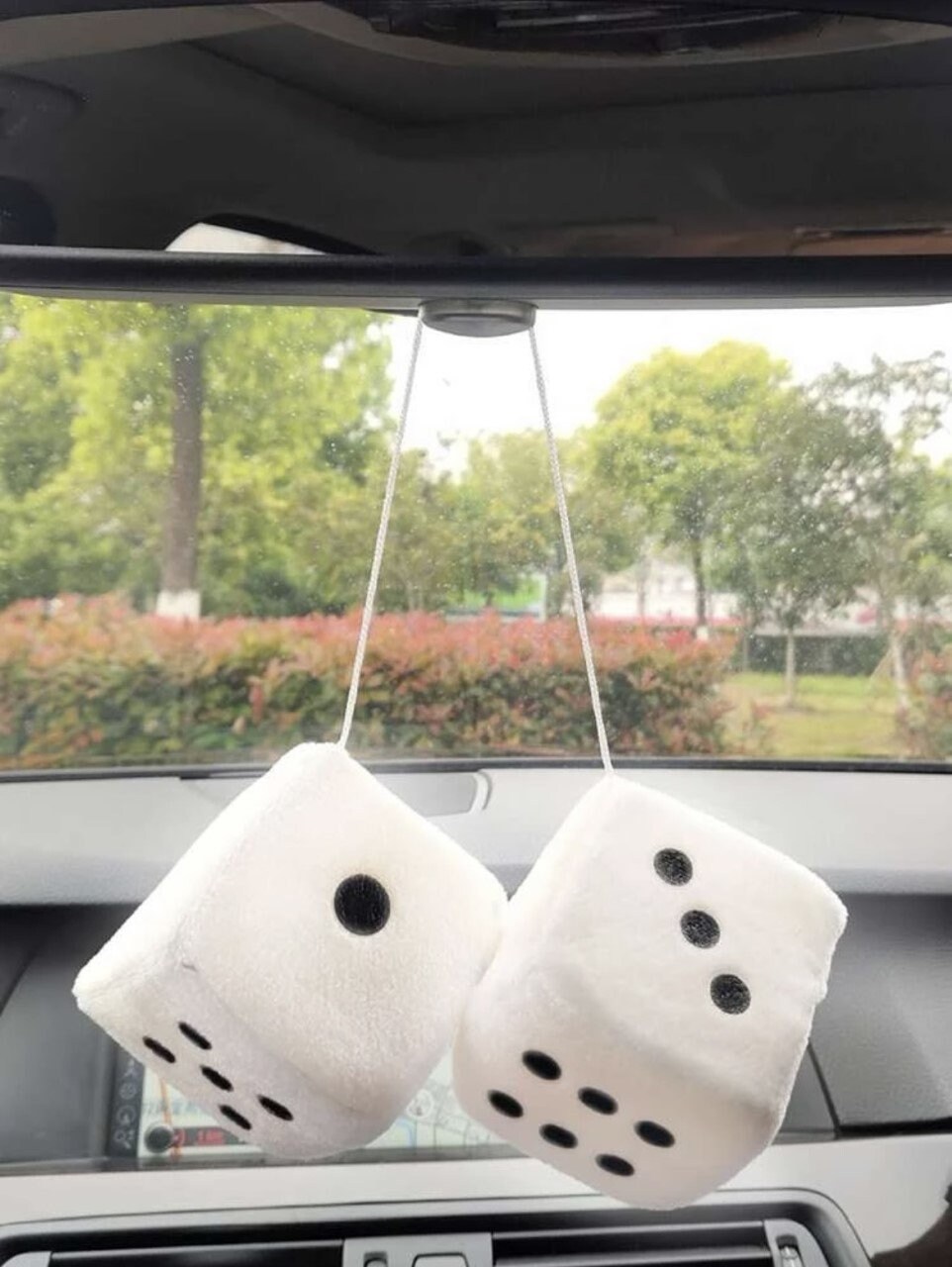 Personalised fuzzy dice for cars deals