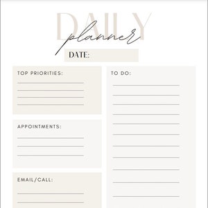 Sarge&Co | Good Notes Planner, Ipad Planner, Digital Journal, Daily Digital Planner, Dated Daily Planner