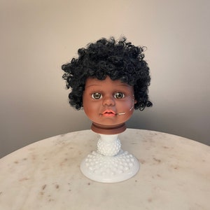 OOAK Creepy Doll Head Decoration- Jemisha