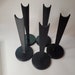Doll Stands set of FIVE black for 11-12 inch Fashion Dolls and Action Figures - 3D printed. 