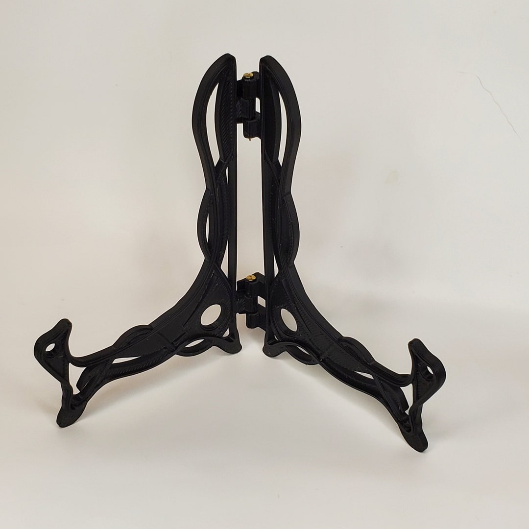 Display Stand for Decorative Plates, Picture Frames, easel Type Stand