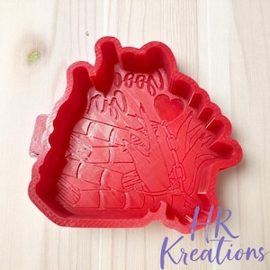 Good Girl Book Stack Silicone Freshie Mold: Air Freshener Maker