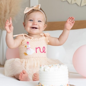 One Silly Goose First Birthday Dress, 1st Birthday Outfit Girl, Personalized Baby Name Romper, Berry First Birthday Outfit, Silly Goose Baby