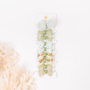 Toddler Hair Ties with Bow, Gift for little Girl, Kids Hair Accessories, Toddler Ponytail Bow Hair Elastics, Baby Hair Tie, Kids Scrunchies