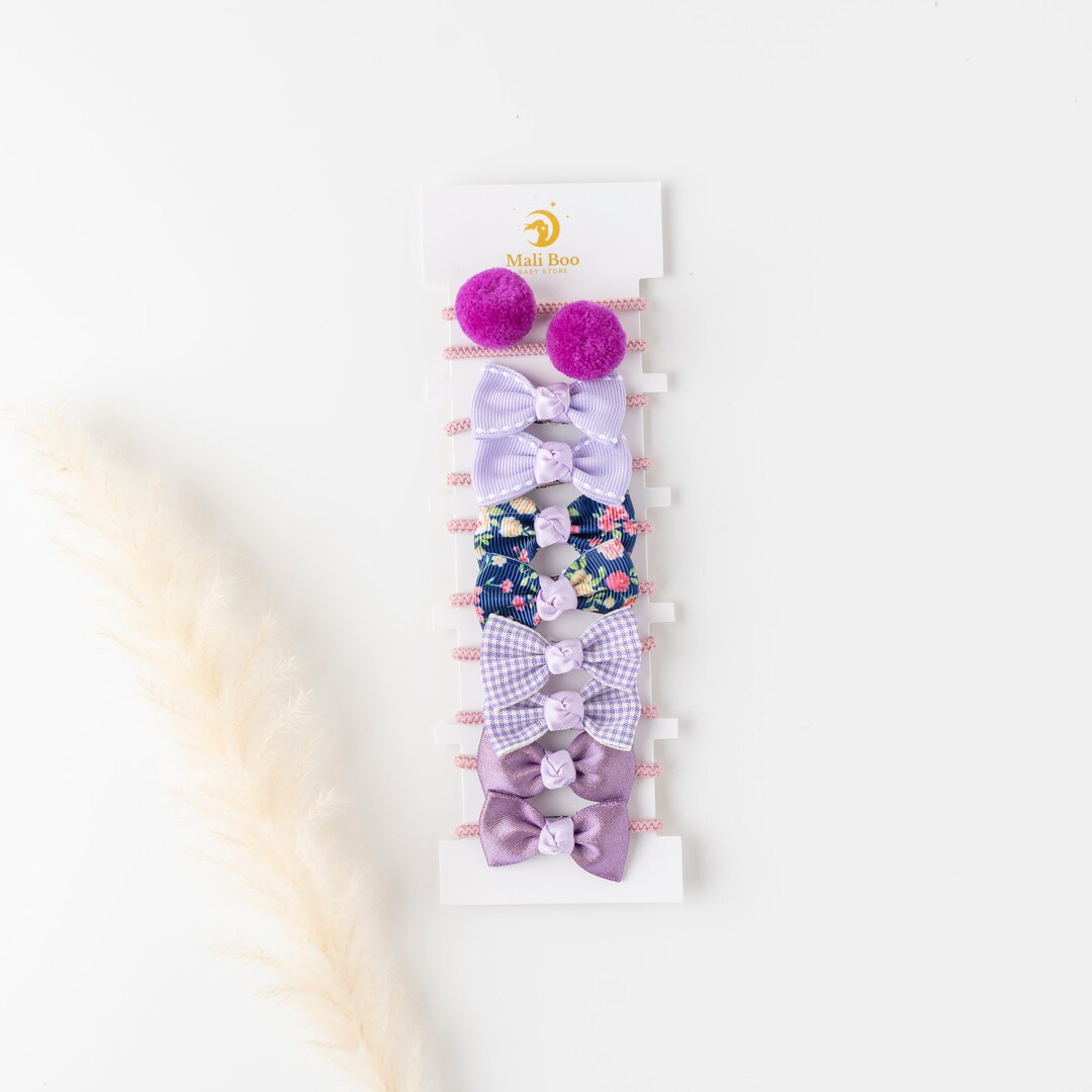 Toddler Hair Ties, Hair Bows for Baby, Toddler Hair Bows, Pigtail Bow