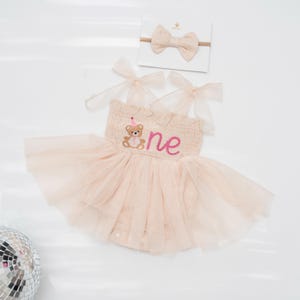 etsy birthday dress Pink Butterfly First Birthday Dress, Baby Girl Birthday Outfit, Tulle Fairy Gown, Special Occasion