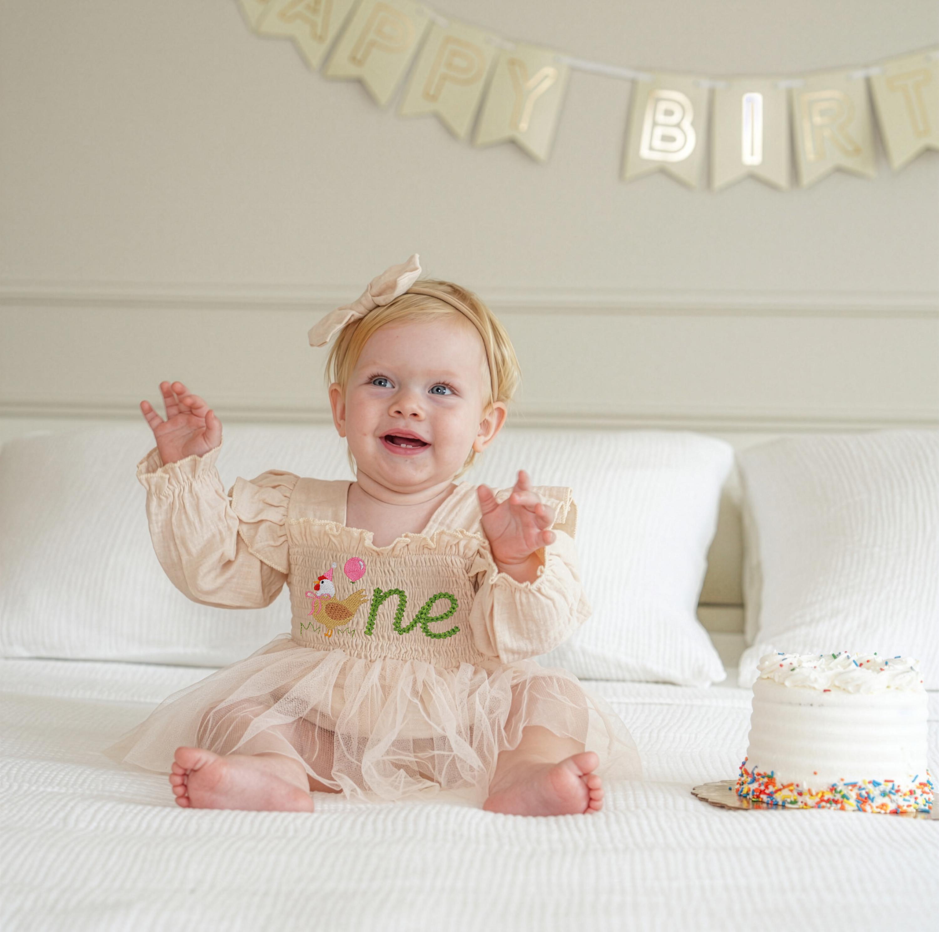 First Birthday Dress - Etsy