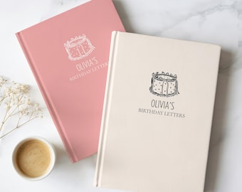 Aangepaste verjaardag gastenboek eerste verjaardag brieven, 30e verjaardagsfeestje gepersonaliseerde gastenboeken, mijlpaal verjaardag Sweet Sixteen