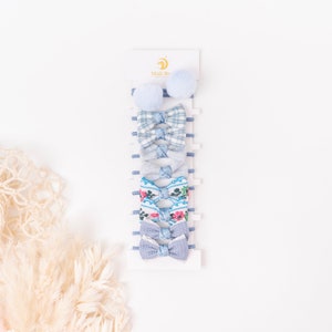 Toddler Ponytail Bow, Baby Hair Ties with Bow, Kids Hair Accessories, Hair Ties with Bow for Toddler, Back to School, Hair Elastics