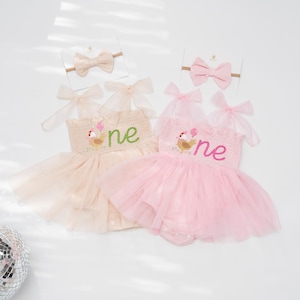 pink chicken birthday dress Rainbow Plaid Asymmetrical Flowy Skirt