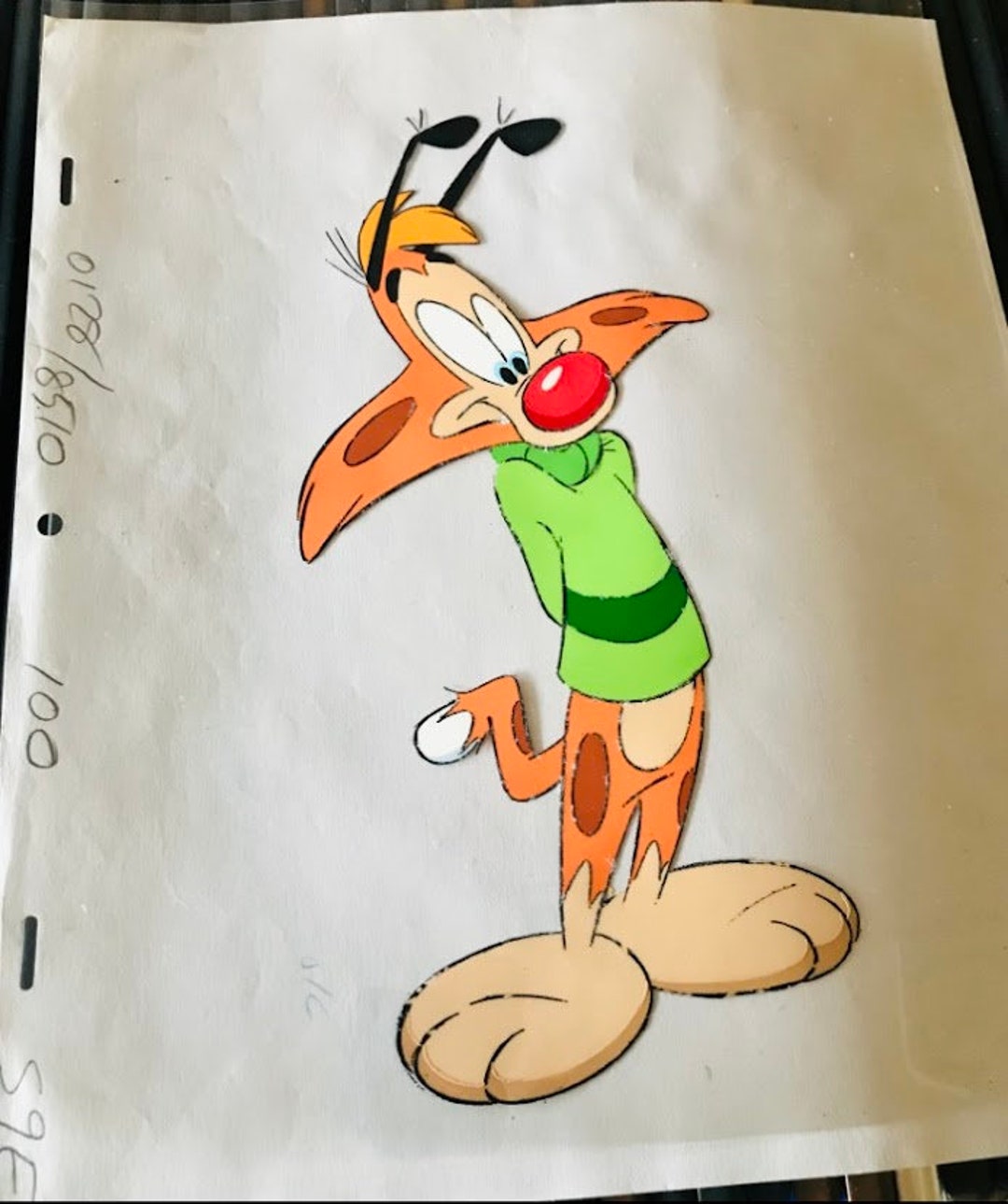 Bonkers Animation Cel Etsy