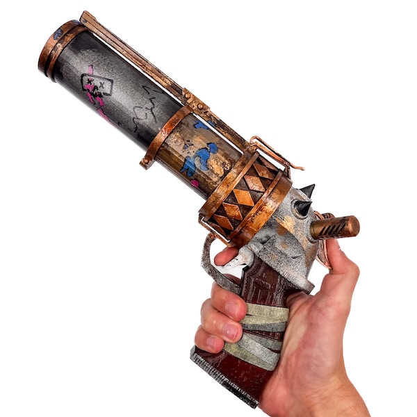 Jinx Zapper Zap Zap Gun League of Legends Arcane Réplique Prop Cosplay Safe LoL