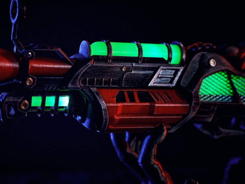 Réplique de lumières LED Ray Gun Mark 2 Call of Duty Zombies Cosplay à collectionner CoD image 6