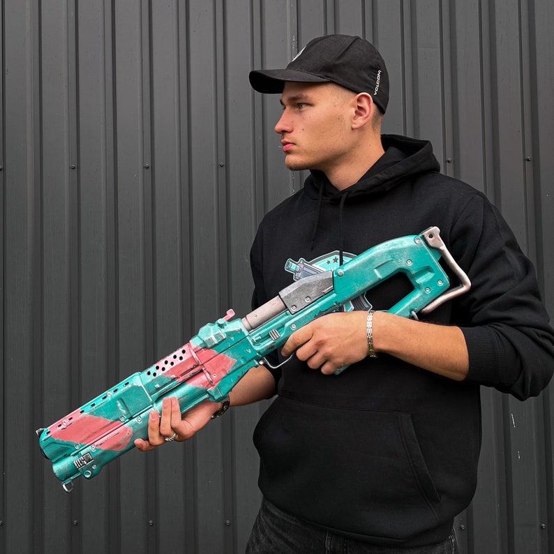 Guts Rebeccas Shotgun Cyberpunk 2077 Prop Réplique Cosplay Gaming Cadeau Gamer Phantom Liberty image 5