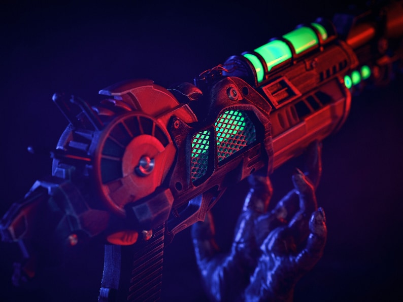 Réplique de lumières LED Ray Gun Mark 2 Call of Duty Zombies Cosplay à collectionner CoD image 8