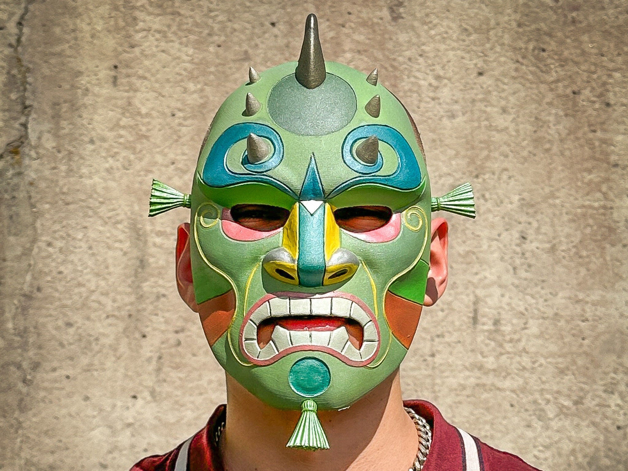 Mascara Shao Kahn  MercadoLivre 📦