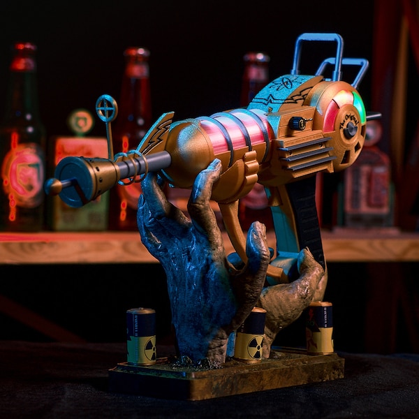 Golden Ray Gun соиодные фоонари риика Call of Duty Zombies prop коспей колекцمس