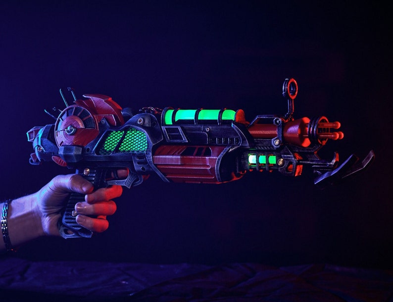 Réplique de lumières LED Ray Gun Mark 2 Call of Duty Zombies Cosplay à collectionner CoD image 2