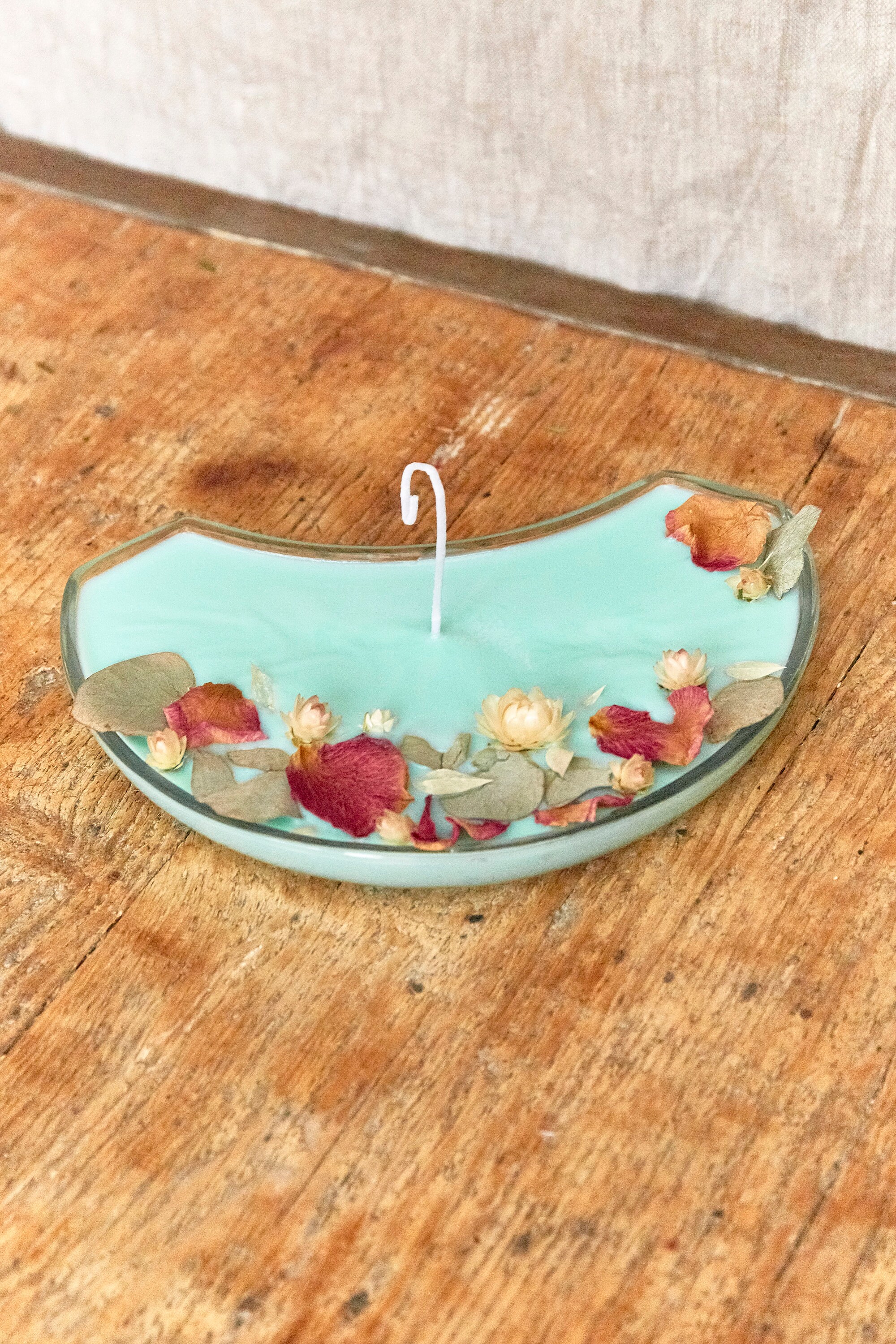 Bougie Lune Parfum Menthe Poivrée Fleurie