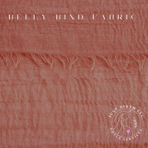 Organic Gauze Cotton Postpartum Belly Binding Wrap: Bengkung Style